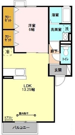 ノクターンの物件間取画像